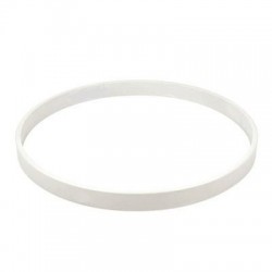 WOODEN RING ROCIERO DRUM 25,4 Ø X 3.0 CM WHITE