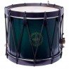 TAMBOR GRANADERO CUERDA 38,1 Ø X 30 CM  ESMERALDA AROS GRAFITO AGUJEROS