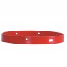 ARO MADERA TAMBOR GRANADERO 38,1 Ø X 3.0 CM AGUJERO BORDONERO ROJO FUEGO