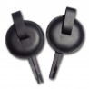 CORREAS NEGRA PLATOS CHOQUE PAR