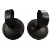 BLACK PLATE STRAPS SHOCK PAIR