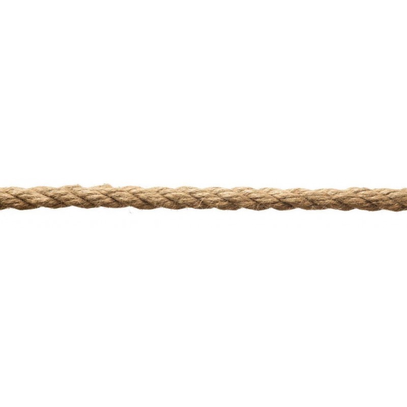 BRAIDED HEMP ROPE 6 MM THICK 1 METER