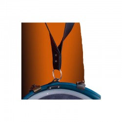 BANDOLERA NEGRA REDOBLANTE ANILLA
