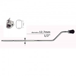 PATA + ABRAZADERA BASE BATERIA 12.7 MM
