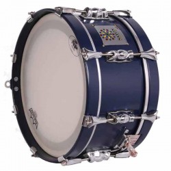 TAMBOR SAYÓN PASIÓN DEL SUR CROME 35,6 Ø X 16 CM AZUL NOCHE AROS AZUL NOCHE