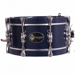 TAMBOR SAYÓN PASIÓN DEL SUR CROME 35,6 Ø X 16 CM AZUL NOCHE AROS AZUL NOCHE