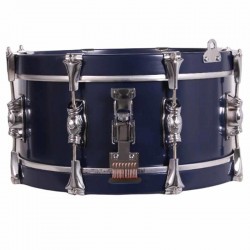 TAMBOR SAYÓN PASIÓN DEL SUR CROME 35,6 Ø X 16 CM AZUL NOCHE AROS AZUL NOCHE