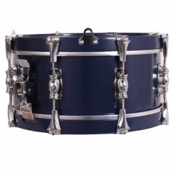 TAMBOR SAYÓN PASIÓN DEL SUR CROME 35,6 Ø X 16 CM AZUL NOCHE AROS AZUL NOCHE