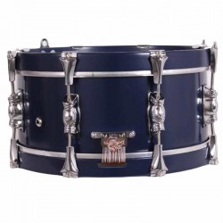 TAMBOR SAYÓN PASIÓN DEL SUR CROME 35,6 Ø X 16 CM AZUL NOCHE AROS AZUL NOCHE