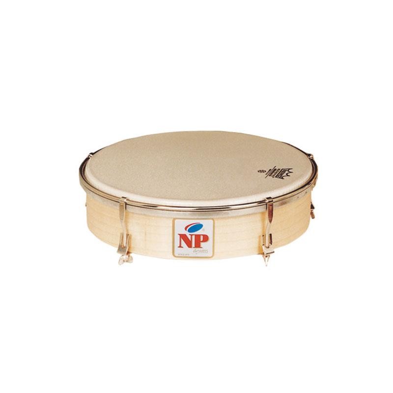 TAMBOURIN 20 CM PATCH PLASTIQUE MINCE
