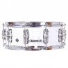 GREAT DRUMSETS Snare drum 14"X 5" ½ WHITE METAL RINGS