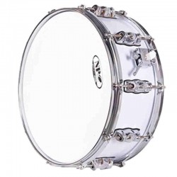 GREAT DRUMSETS Snare drum 14"X 5" ½ WHITE METAL RINGS