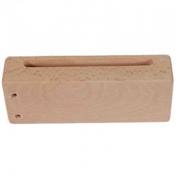 CAJA CHINA PLANA 1 RANURA CON AGUJEROS