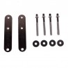 SOPORTE CAJA CHINA PLANO CROME PACK DE 2