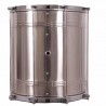 SURDO BAHIA ALUMINIO IPANEMA 35,6 Ø X 40 CM PLATA