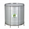 SURDO BAHIA ALUMINIO IPANEMA 50,8 Ø X 40 CM PLATA