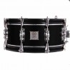 SAYÓN PASIÓN DEL SUR CROME DRUM 35,6 Ø X 14 CM BLACK GRAPHITE HOOPS GROOVE