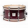 TAMBOR SAYÓN PASIÓN DEL SUR CROME 35,6 Ø X 16 CM ROJO VINO AROS NATURAL RANURA