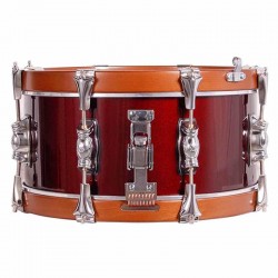 SAYÓN PASIÓN DEL SUR CROME TAMBOR 35,6 Ø X 16 CM VINHO TINTO MEL BRINCOS SUAVE