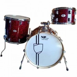 TWIN CROME BASS DRUM 50,8 Ø X 40 CM SLOT...