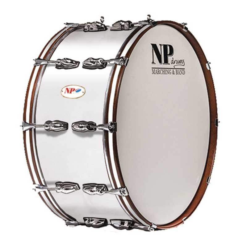 BOMBO STANDARD CROME BAND 60.9 Ø X 25 CM WHITE HONEY HOOPS GROOVE