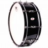 CROME STANDARD MARCH BASS DRUM 66.1 Ø X 20 CM BLACK SMOOTH GRAPHITE HOOPS