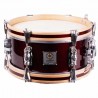 TAMBOR SAYÓN PASIÓN DEL SUR CROME 30,5 Ø X 14 CM ROJO VINO AROS NATURAL RANURA