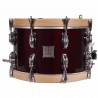 TAMBOR SAYÓN PASIÓN DEL SUR CROME 35,6 Ø X 22 CM ROJO VINO AROS NATURAL LISO