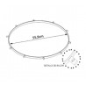 SURO RING 55,9 Ø X 1,5 CM BORDONERO 10 DIVISIONS