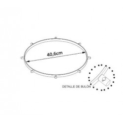 RING SURDO 40,6 Ø X 1,5 CM BORDONERO 8 DIVISIONS
