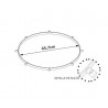 RING SURDO 45,7 Ø X 1,5 CM BORDONERO 8 DIVISIONS