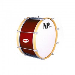BASS DRUM BRASS BAND 50,8 Ø X 24 CM WINE...