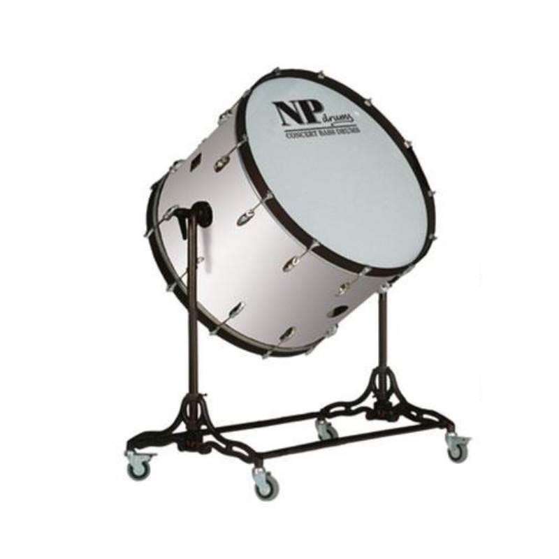 Grey camera bass drum