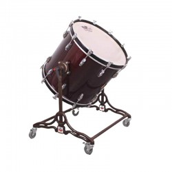 CROME CAMERA BASS DRUM 55.9 Ø X 50 CM WINE...
