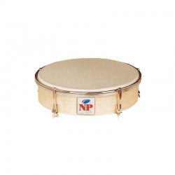 TAMBOURINE 15 CM REFINABLE PLASTIC natural