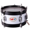MINI SAYON DRUM KIDS CROME 10" X 12 CM WHITE GRAPHITE HOOPS