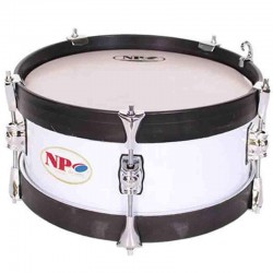 MINI SAYON DRUM KIDS CROME 10" X 12 CM WHITE GRAPHITE HOOPS