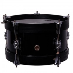 MINI SAYÓN KIDS TAMBOR CROME 10" X 12 CM BLACK GRAPHITE HOOPS
