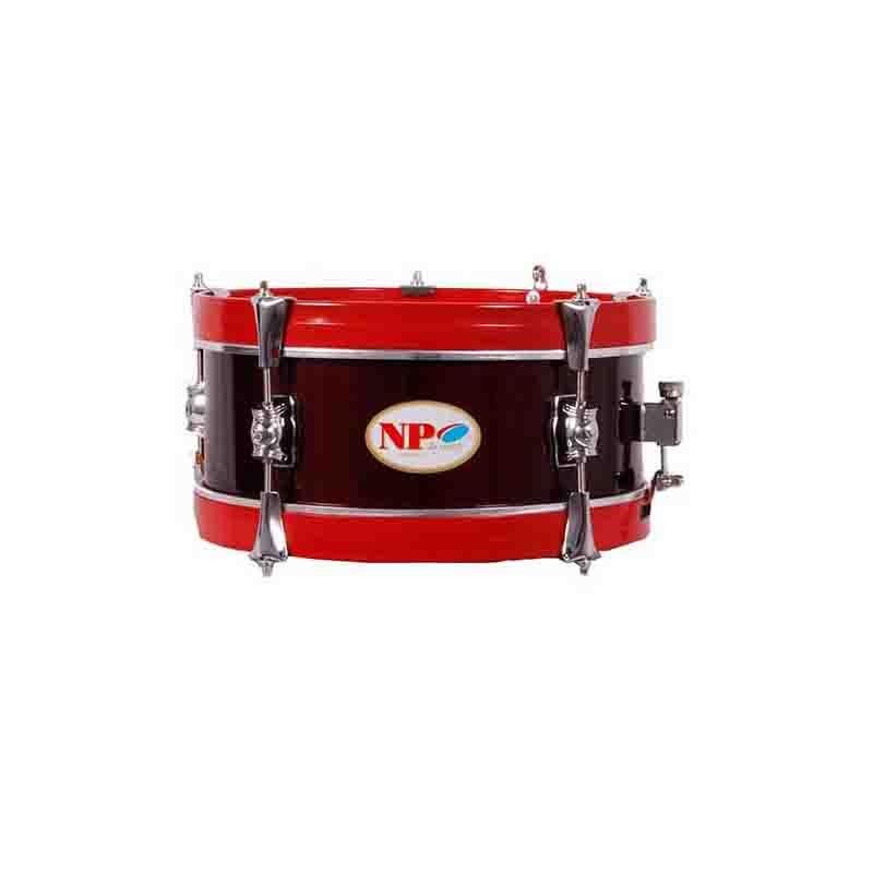 TAMBOR MINI SAYÓN NIÑOS CROME 30,5 Ø X 12 CM ROJO VINO AROS FUEGO