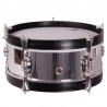 TAMBOR MINI SAYÓN NIÑOS CROME 30,5 Ø X 12 CM PLATA AROS GRAFITO