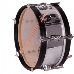 MINI SAYÓN KIDS DRUM CROME 12" X 12 CM ARGENT GRAPHITE CRÉOLES