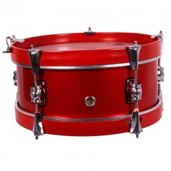 TAMBOR MINI SAYÓN NIÑOS CROME 30,5 Ø X 12 CM ROJO CEREZA AROS FUEGO