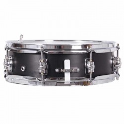 MARCHING ALUMINIUM Snare drum 35,6 Ø X 09 CM BLACK