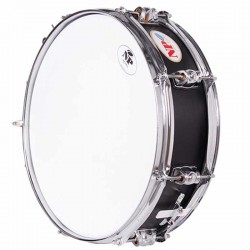 MARCHING ALUMINIUM Snare drum 35,6 Ø X 09 CM BLACK