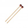 XYLOPHONE MALLET BALL 25 MM ROSEWOOD HANDLE WOOD 39 CM PAIR