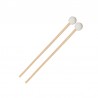BOLA DE MARTELO DE XILOFONE 25 MM CABO DE MADEIRA DE NYLON 39 CM PAR