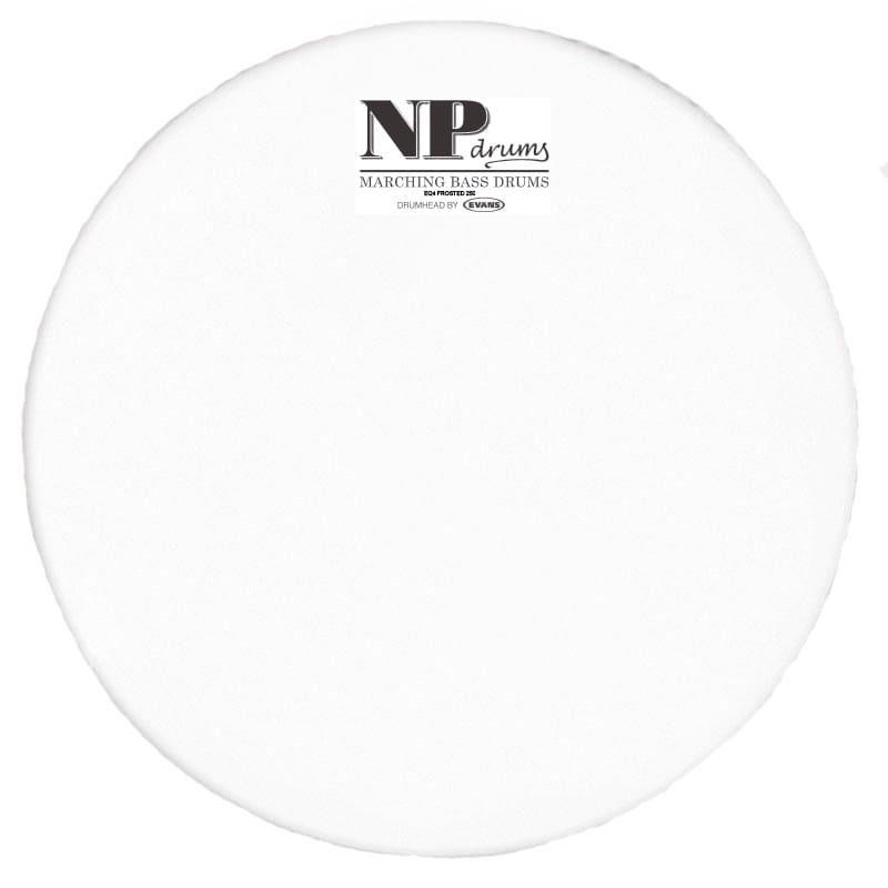 26" PELES EVANS EQ4 LOGOTIPO FOSCO NP 66,0 Ø