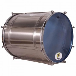 SURDO BAHIA ALUMINIO IPANEMA 35,6 Ø X 40 CM PLATA