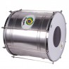 SURDO BAHIA ALUMÍNIO IPANEMA 40,6 Ø X 40 CM PRATA