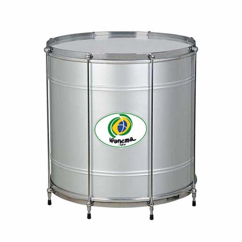SURDO BAHIA ALUMINIO IPANEMA 45,7 Ø X 40 CM PLATA